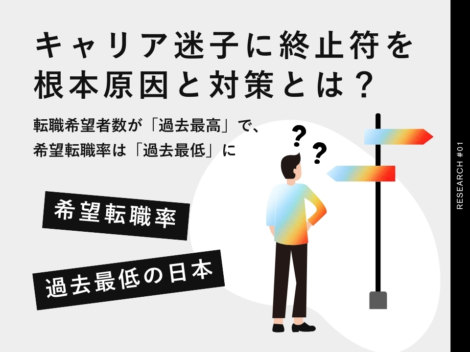 転職希望者のキャリア迷子に終止符を。根本的な原因と対策とは