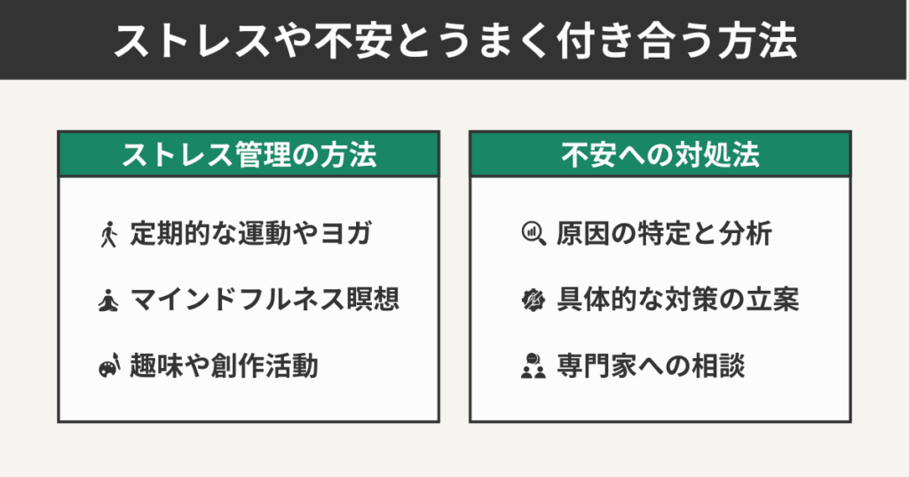 ストレスと不安とうまく付き合う方法