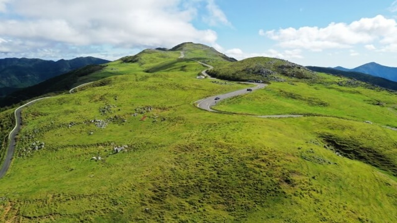 キャリアプラトーの意味の元となった平坦な高原の風景